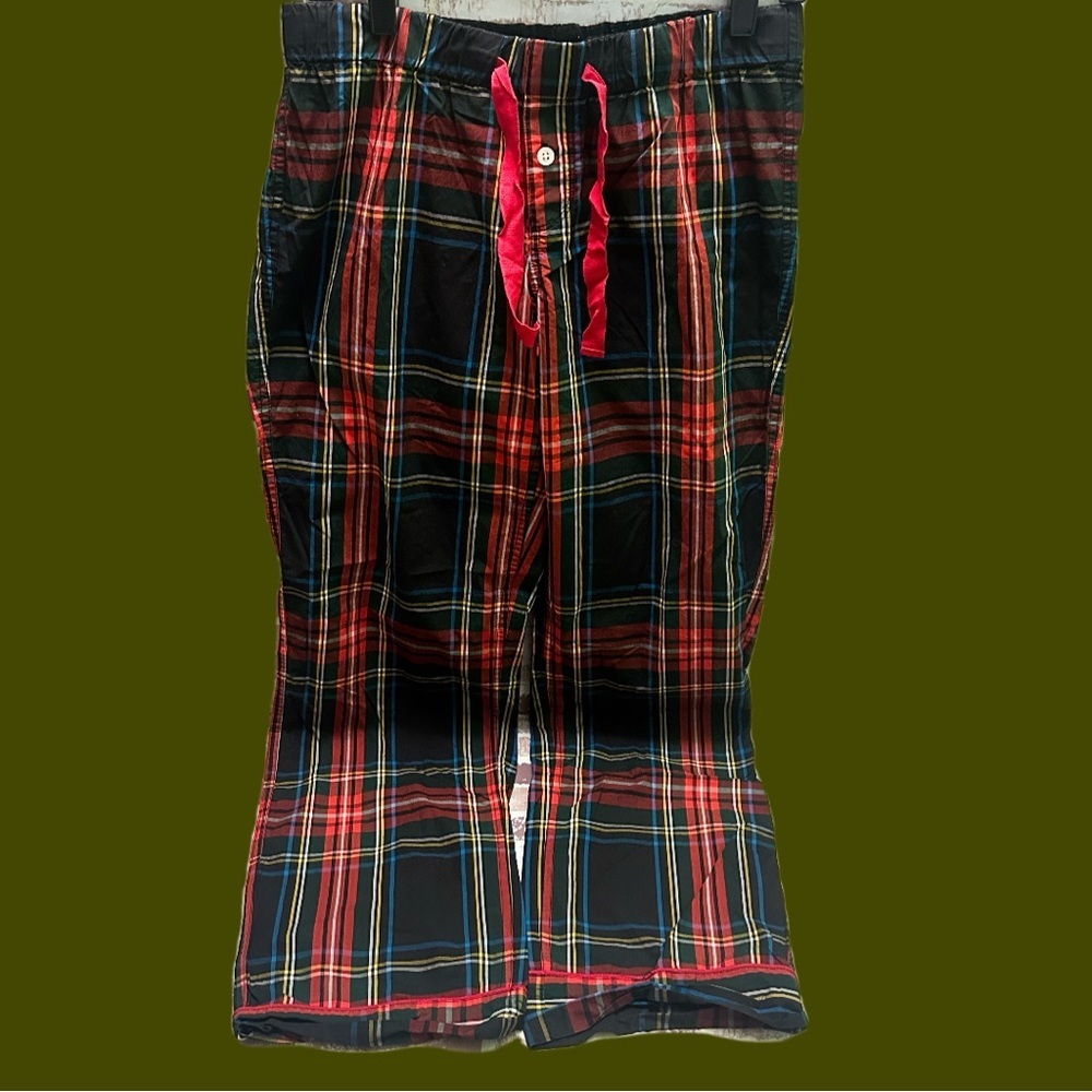 J. Crew Multicolor Plaid Pajama Pants XS